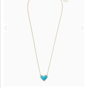 NWT Kendra Scott Ari Heart Pendant Necklace
